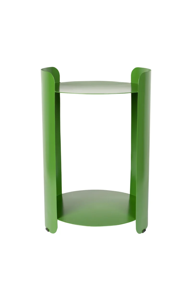 Dutchbone Beistelltisch Navagio – Grün, Metall, 31 × 31 × 46 cm