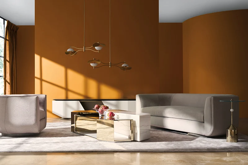 Caracole Clipper Sofa UPH-023-012-A von instylior