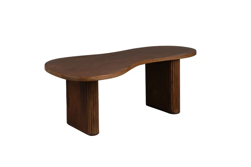 Dutchbone Couchtisch Tilon – Braun, Mangoholz, 110 × 60 × 40 cm