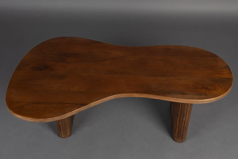 Dutchbone Couchtisch Tilon – Braun, Mangoholz, 110 × 60 × 40 cm