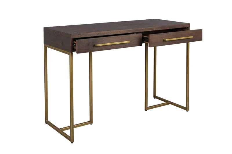 Dutchbone Konsolentisch Class – Schwarz, Holz, 120 × 78 cm