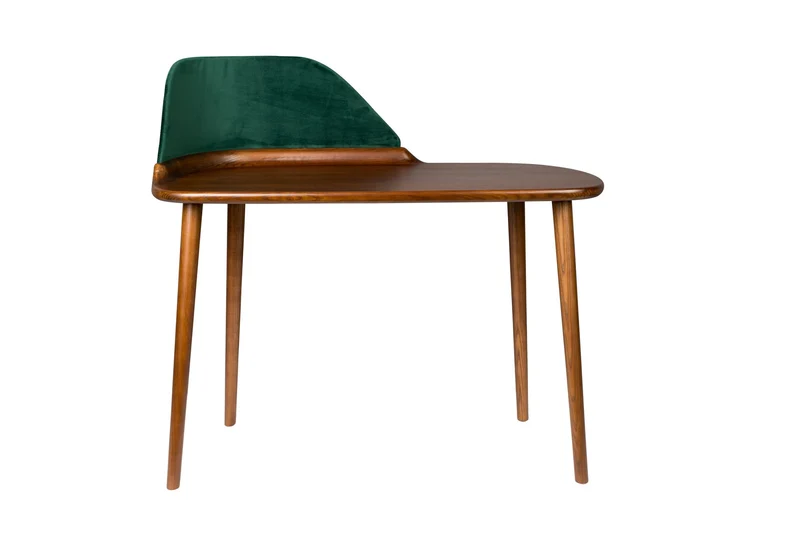 Dutchbone Schreibtisch Finn – Braun, Massives Eschenholz, 110 × 56,5 × 102 cm