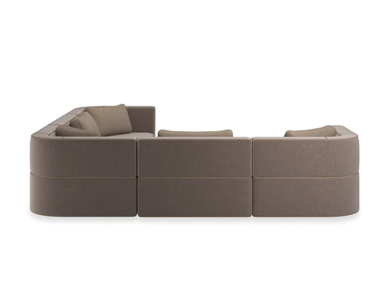 Caracole Marbella Eckelement Modulsofa M150-023-WE1-A von instylior