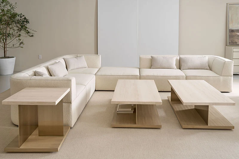 Caracole Marbella Modulsofa Mittelteil M150-023-AC1-B von instylior