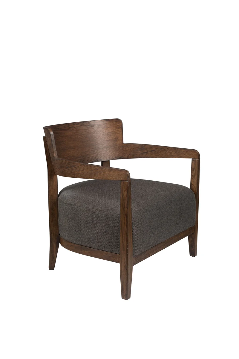Dutchbone Loungesessel Duran – Grau, Stoff, 66 × 68 × 71 cm