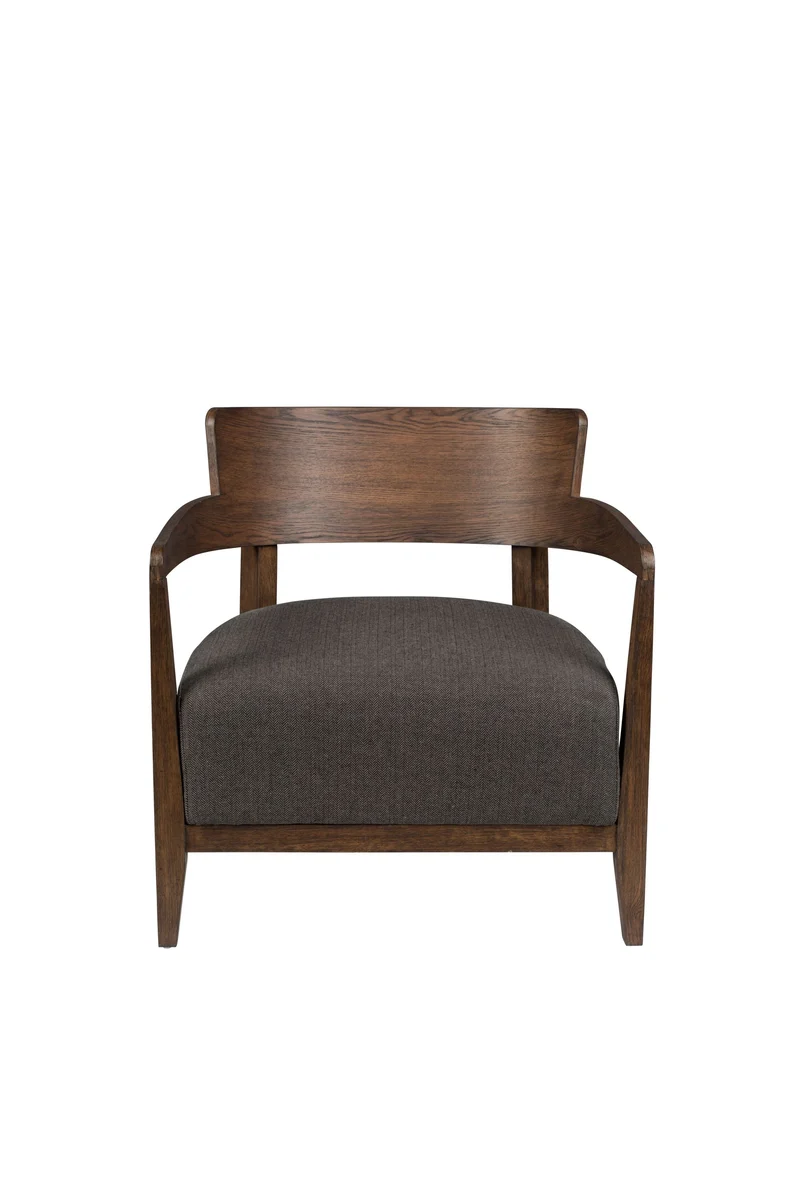Dutchbone Loungesessel Duran – Grau, Stoff, 66 × 68 × 71 cm