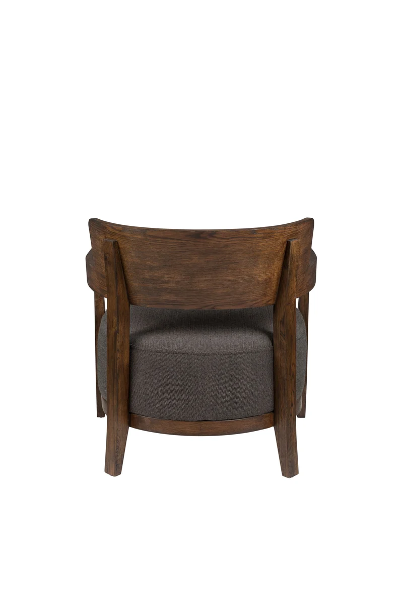 Dutchbone Loungesessel Duran – Grau, Stoff, 66 × 68 × 71 cm