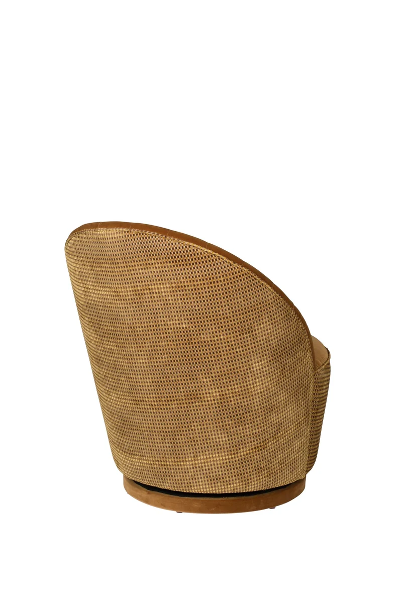 Dutchbone Loungesessel Madison Whiskey – Orange, Stoff, 76 × 67 × 78 cm