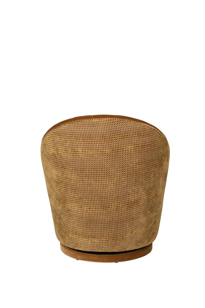 Dutchbone Loungesessel Madison Whiskey – Orange, Stoff, 76 × 67 × 78 cm