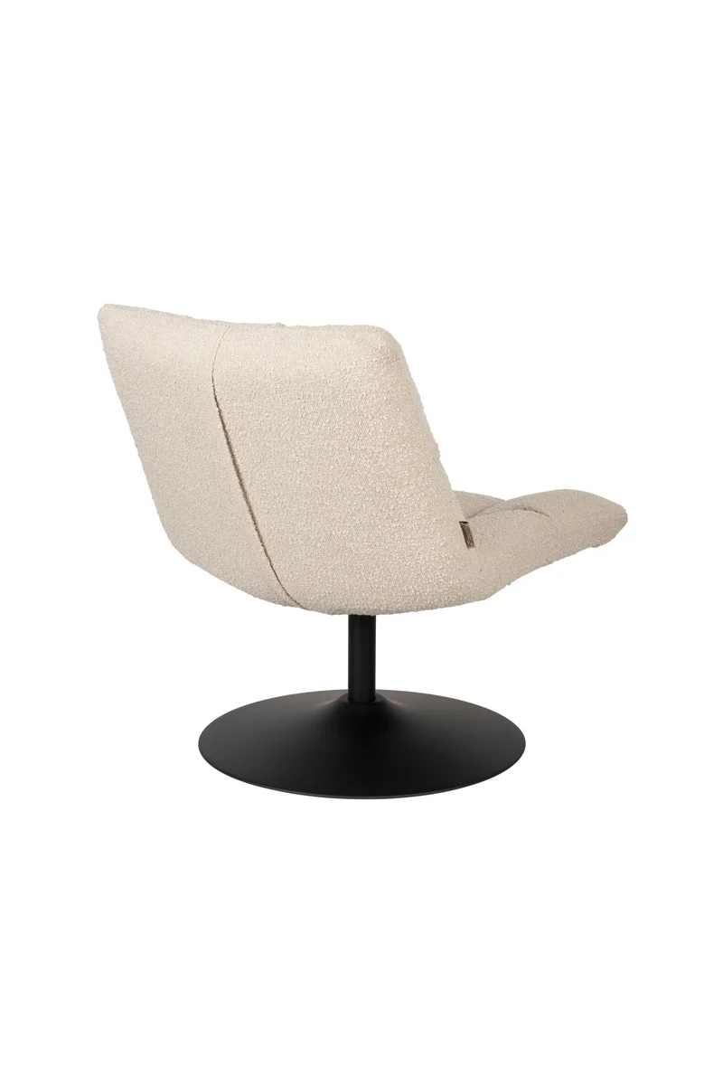 Dutchbone Loungesessel Bar Bouclé – Beige, 66 × 78 cm