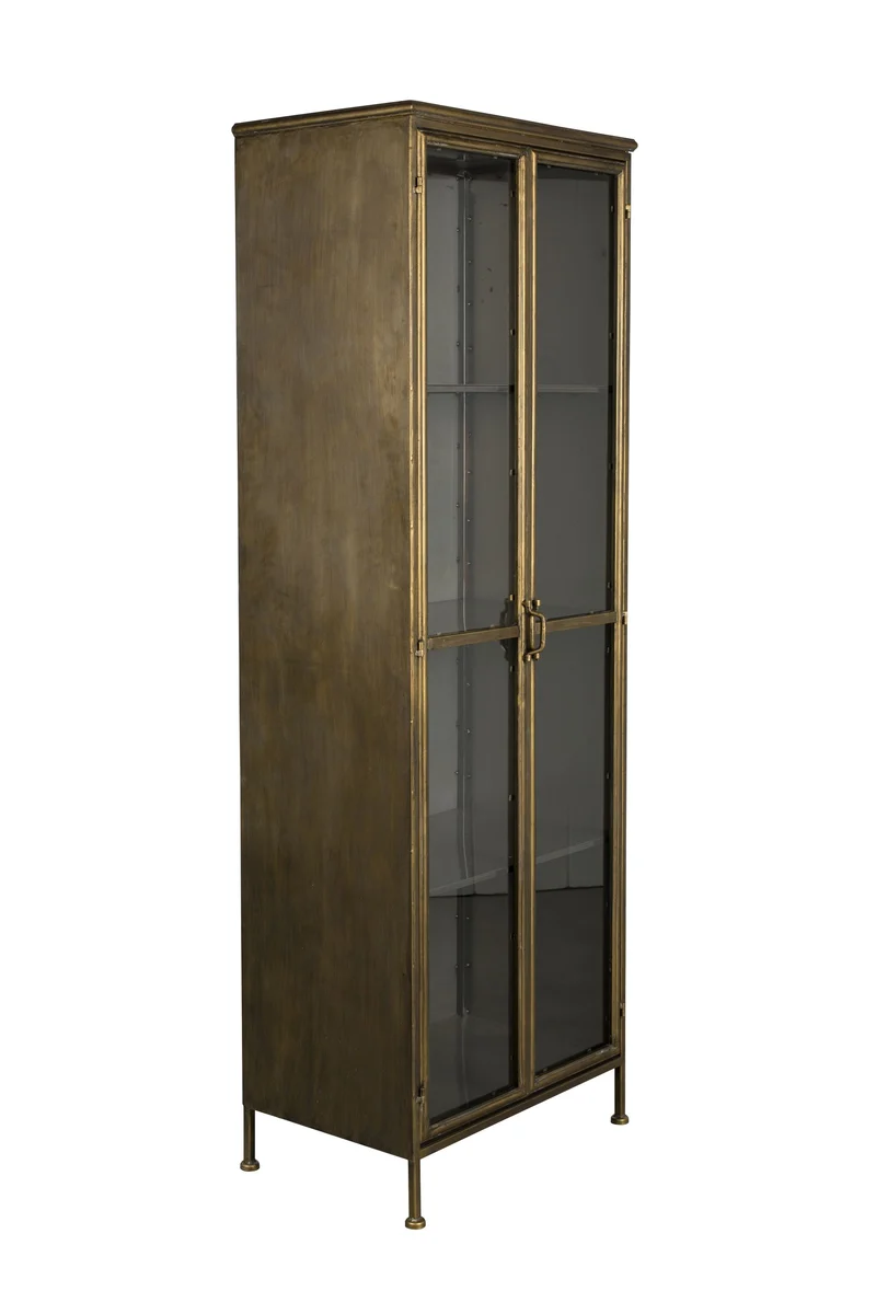 Dutchbone Schrank Gertlush – Gold, Eisen, 41,5 × 63,5 × 184 cm
