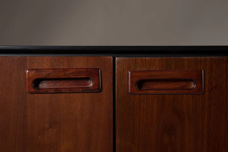 Dutchbone Sideboard Juju High – Bunt, Nussbaumfurnier