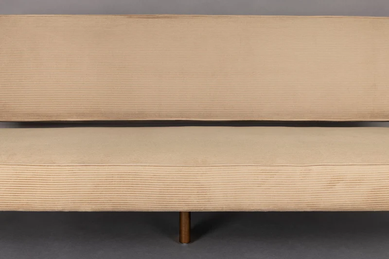 Dutchbone Sofa Preston – Beige, Stoff, 200 × 84 × 78 cm