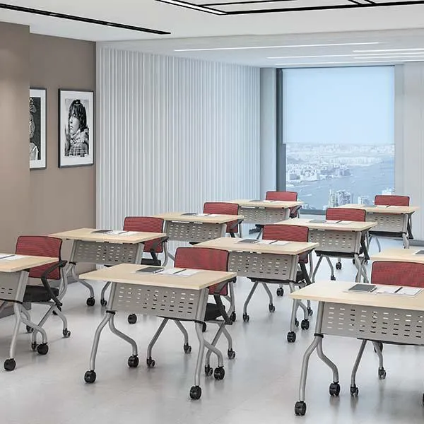 PALERMO LS-4-8A Flip-top Training Table
