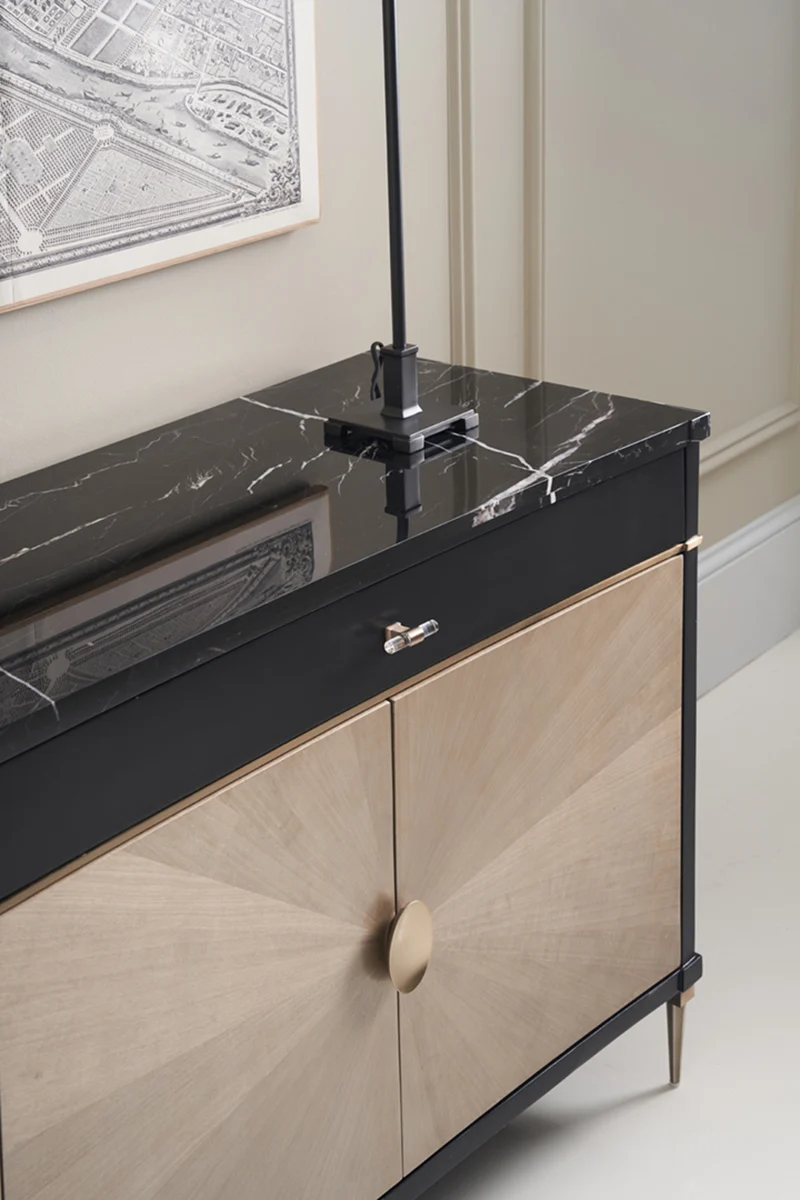 Caracole Noir Sideboard Buffet CLA-023-212 von instylior