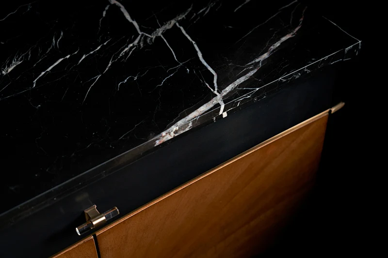 Caracole Noir Sideboard Buffet CLA-023-212 von instylior