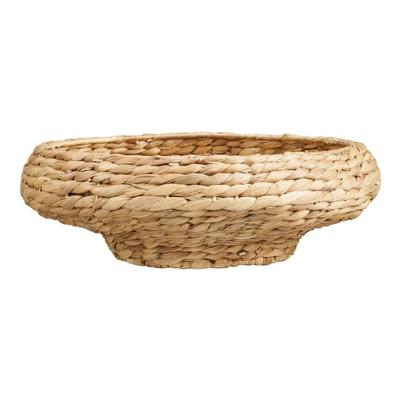 House Nordic Tablett Frellesvig – Wasserhyazinthe, natur, Ø 40 × 12 cm