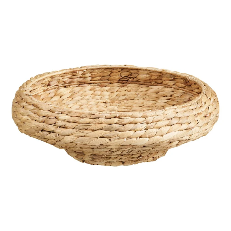 House Nordic Tablett Frellesvig – Wasserhyazinthe, natur, Ø 40 × 12 cm