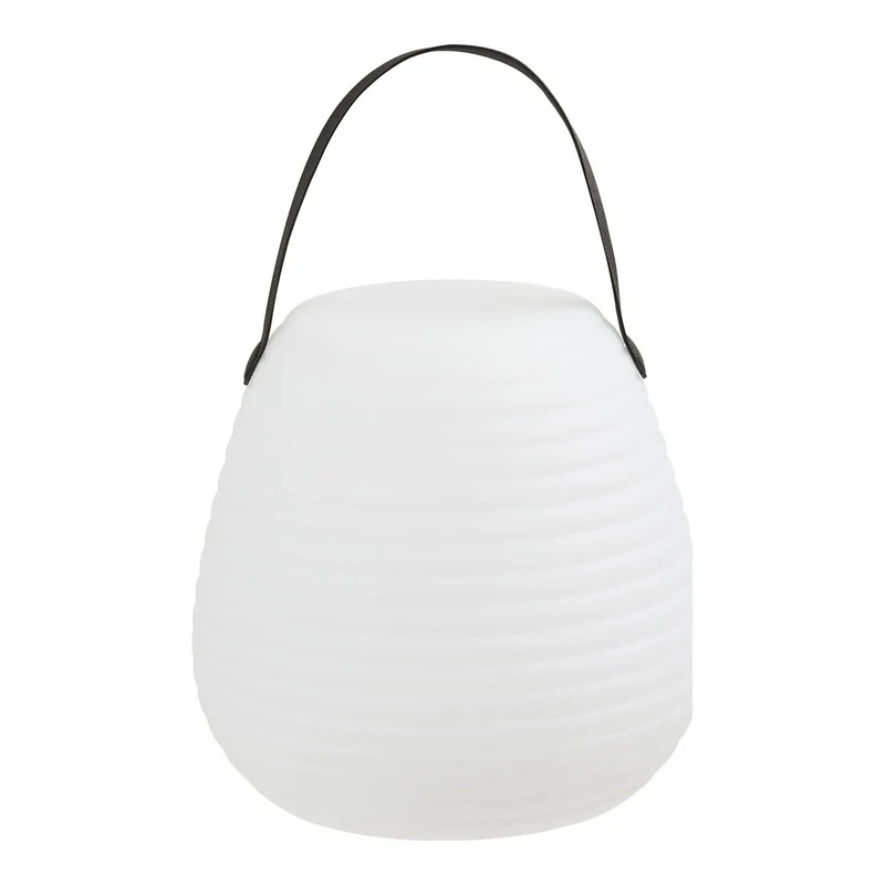 House Nordic Derry LED-Lampe – wiederaufladbar, weiß, Ø 21 cm