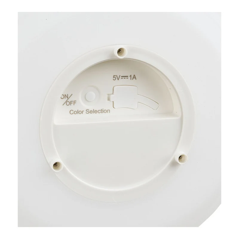 House Nordic Derry LED-Lampe – wiederaufladbar, weiß, Ø 21 cm