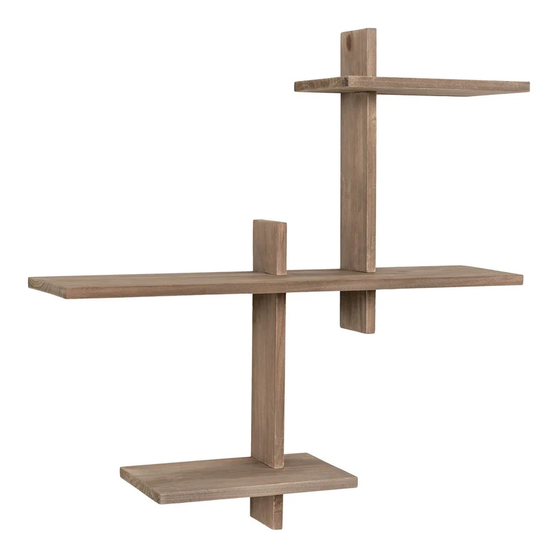 House Nordic Regal Gavi – Natur, 60 × 15 × 36 cm, Holz