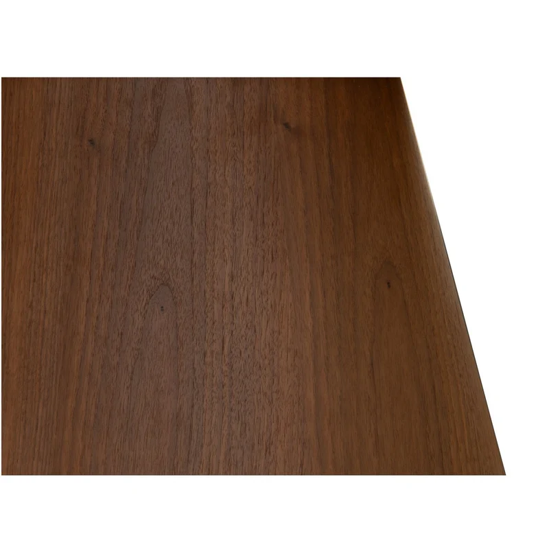 Pole to Pole Esstisch Ellipse – Keramik in Marmoroptik & Holzfurnier, 220 × 110 cm, Marmoroptik/Holzoptik