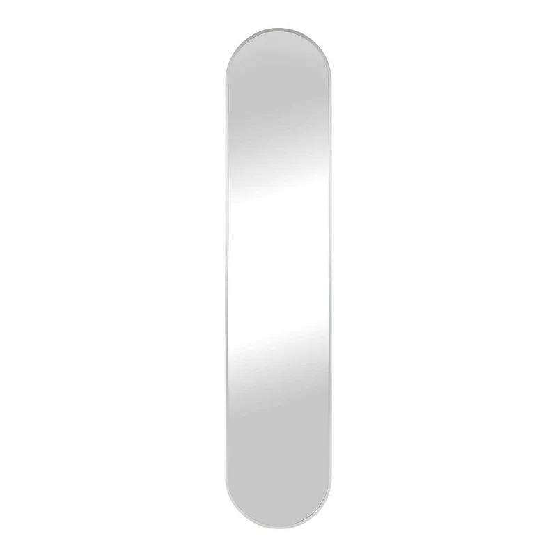 House Nordic Spiegel Hennetved – Aluminium in Silber, 35 × 170 cm