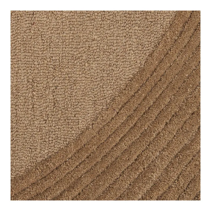 House Nordic Teppich Pune – handgetuftet, Braun, 160 × 230 cm