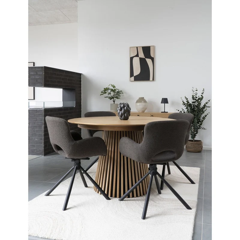 House Nordic Leinwanddruck Kapstadt Nr. 3 – Beige/Schwarz, 50 × 70 cm, Segeltuch