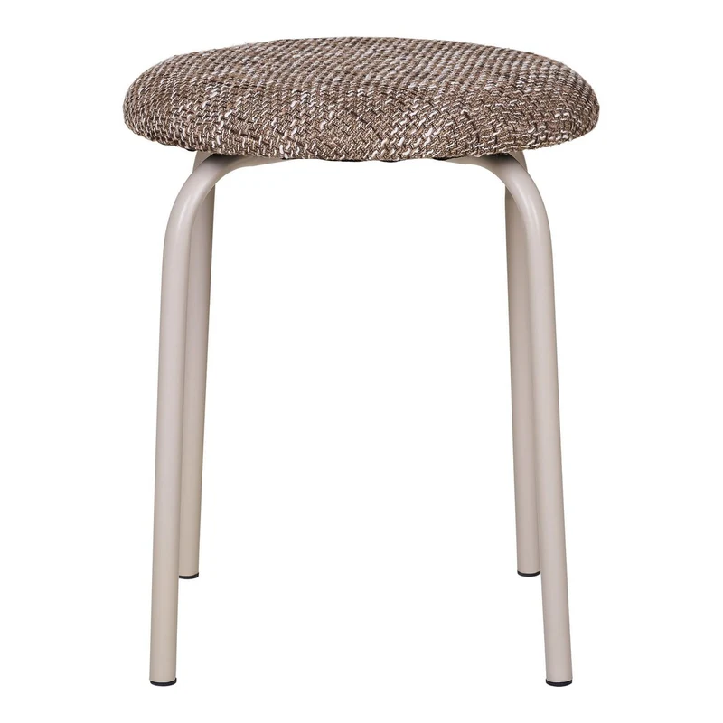 House Nordic Hocker Asmara – Braun, 44 × 44 × 44 cm