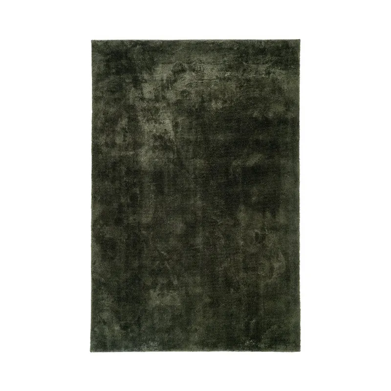 House Nordic Teppich Miami – 100 % Polyester, Grün, 160 × 230 cm