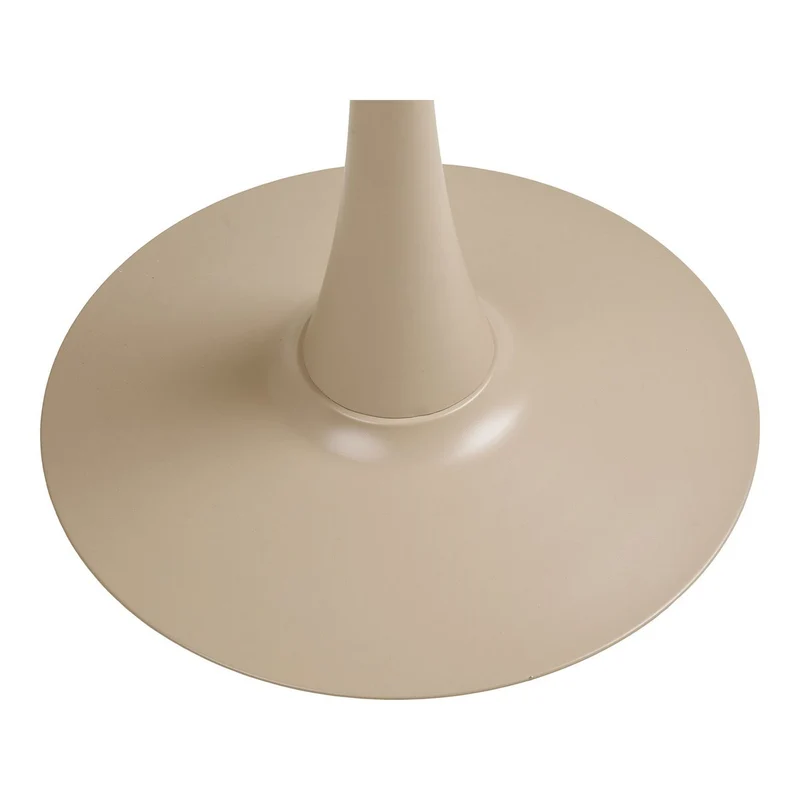House Nordic Bistrotisch Meira – Stahl, Taupe, Ø 60 × 72 cm