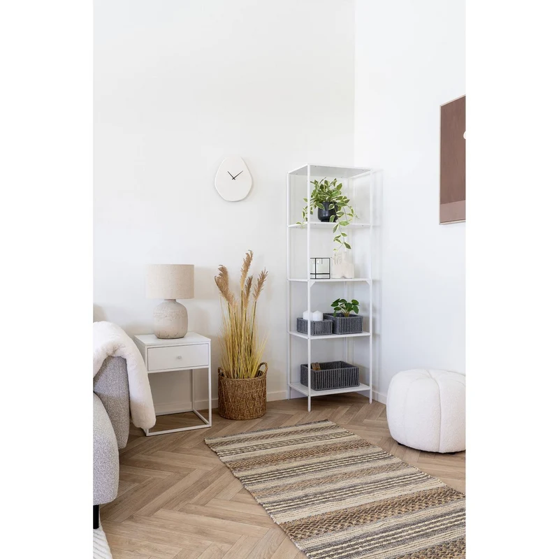 House Nordic Tischleuchte Bilby – Keramik, Beige/Braun, 46,5 cm