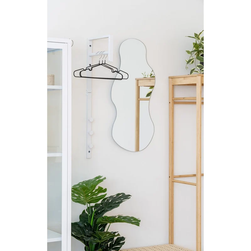 House Nordic Spiegel Palermo – organische Form, 40 × 80 cm, Spiegelglas