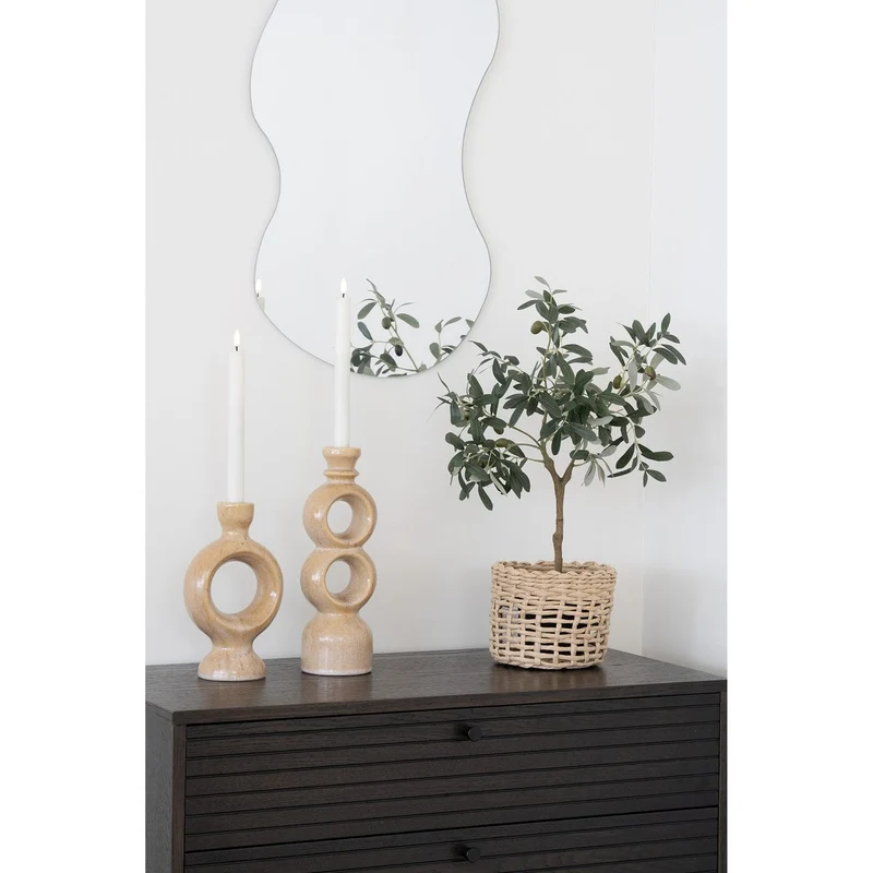 House Nordic Spiegel Palermo – organische Form, 40 × 80 cm, Spiegelglas