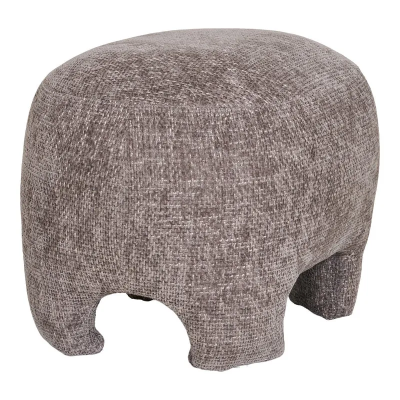 House Nordic Pouf Nazare – Beige, Polyester, 53 × 41 × 38 cm