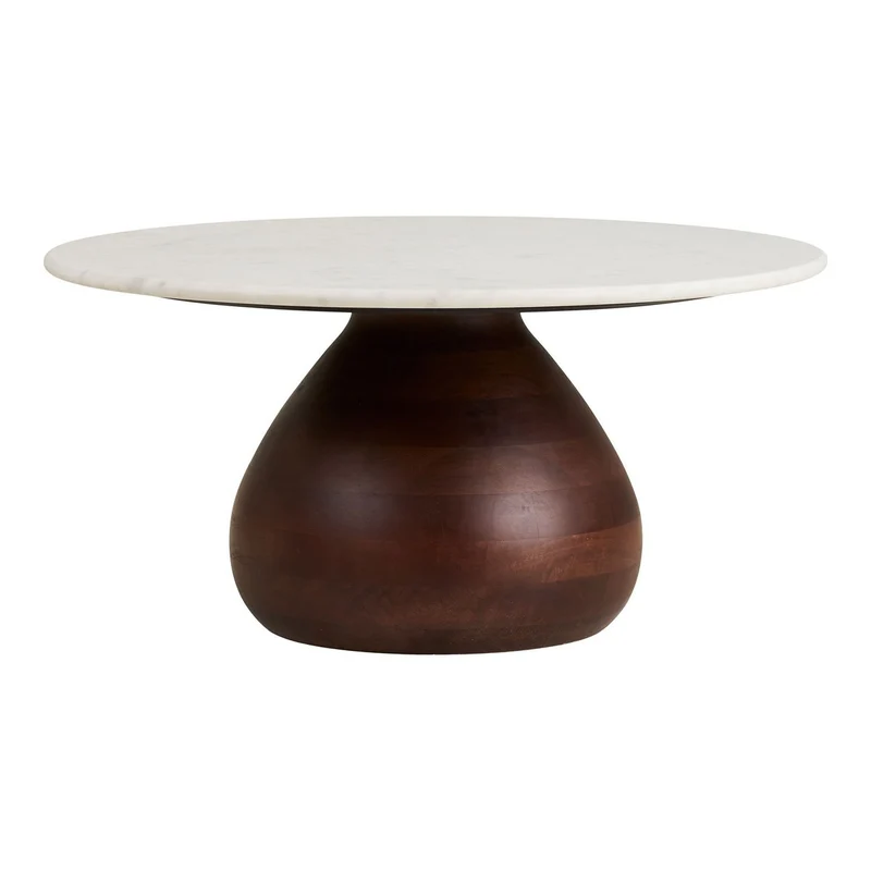 House Nordic Couchtisch Heide – Marmor & Mangoholz