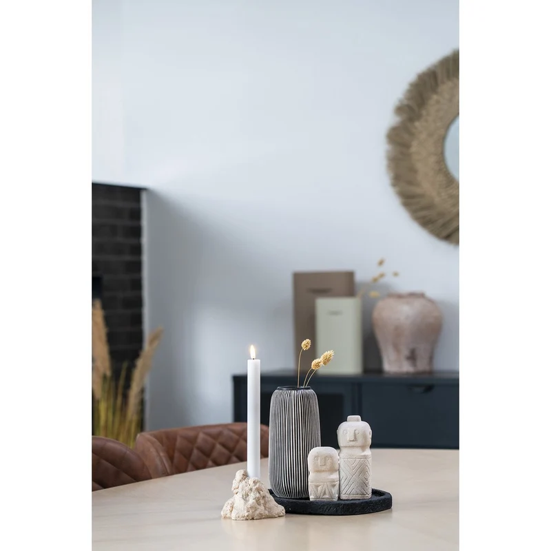 House Nordic Dekotablett Noir Stone – Schwarz