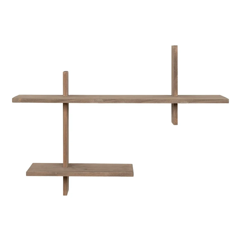 House Nordic Regal Ovada – Natur, 54 × 15 × 58 cm, Holz