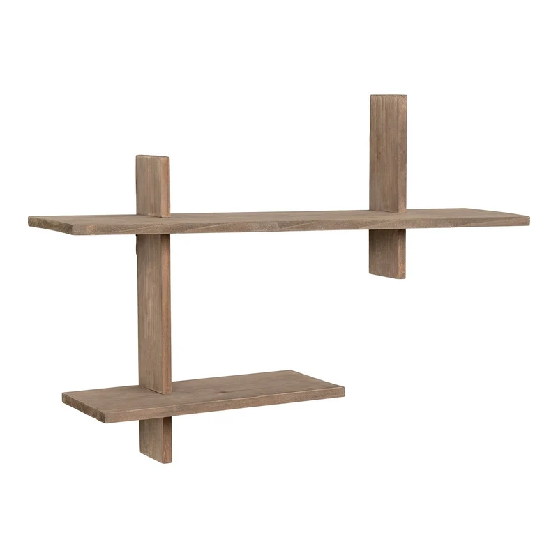 House Nordic Regal Ovada – Natur, 54 × 15 × 58 cm, Holz