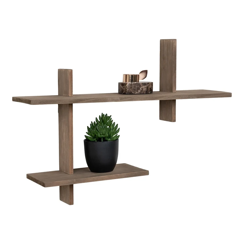 House Nordic Regal Ovada – Natur, 54 × 15 × 58 cm, Holz