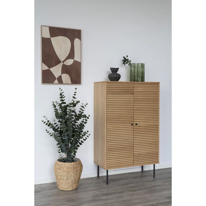 House Nordic Leinwanddruck Kapstadt Nr. 1 – Braun/Beige, 50 × 70 cm, Segeltuch