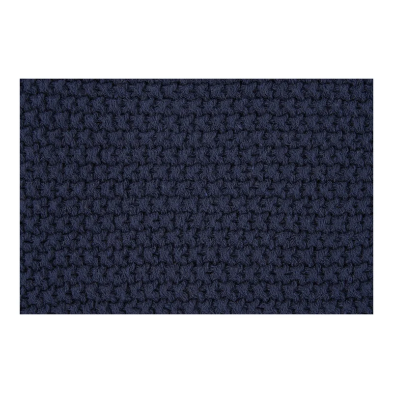 House Nordic Wohndecke Santos – Blau, 130 × 170 cm, Baumwolle