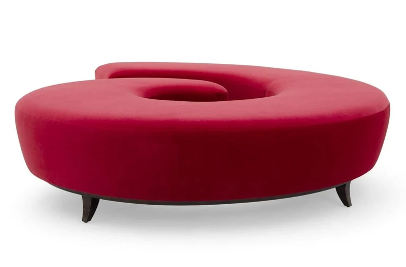 Christopher Guy elegantes Rundsofa 60-0563 von Instylior
