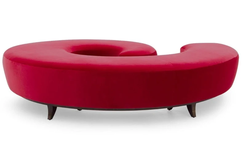 Christopher Guy elegantes Rundsofa 60-0563 von Instylior
