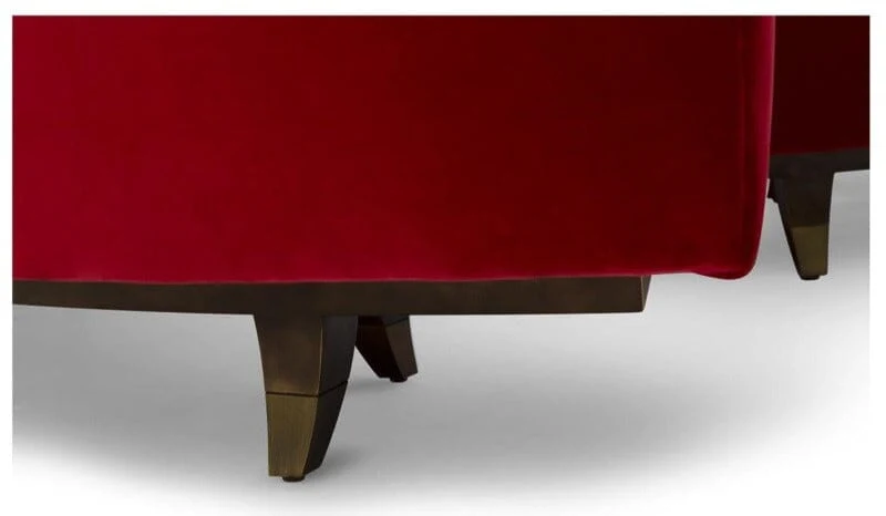 Christopher Guy elegantes Rundsofa 60-0563 von Instylior