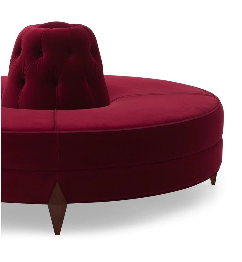 Christopher Guy elegantes Rundsofa 60-0340 von Instylior