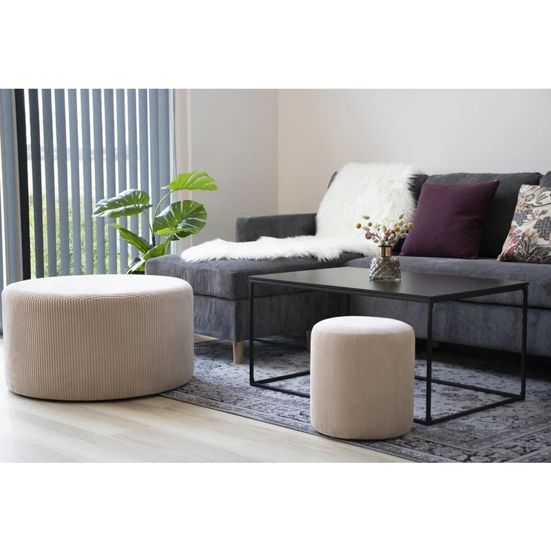 House Nordic Künstliches Lammfell – Polyester, Elfenbein, 60 × 180 cm