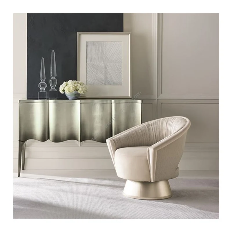 Caracole A Com-Pleat Turn Around Drehsessel UPH-017-039-A von Instylior