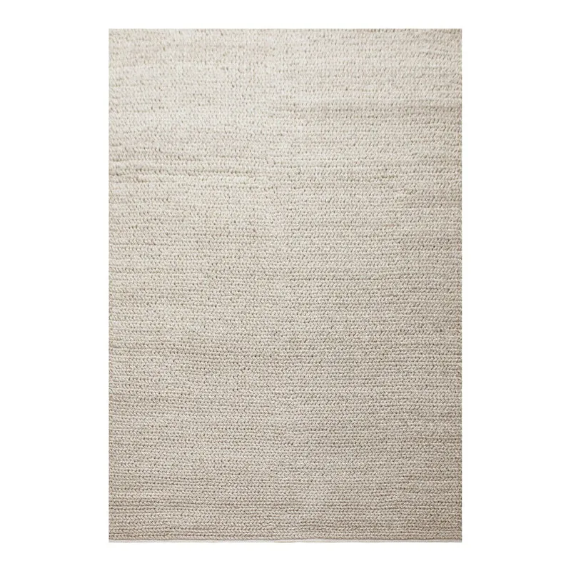 House Nordic Teppich Mandi – handgewebt, Natur/Grau, 160 × 230 cm